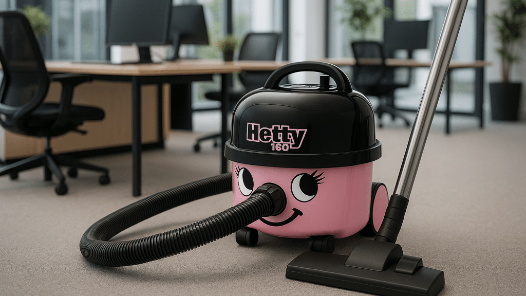 Review: Numatic Stofzuiger Hetty Compact HET160 Roze 6 L